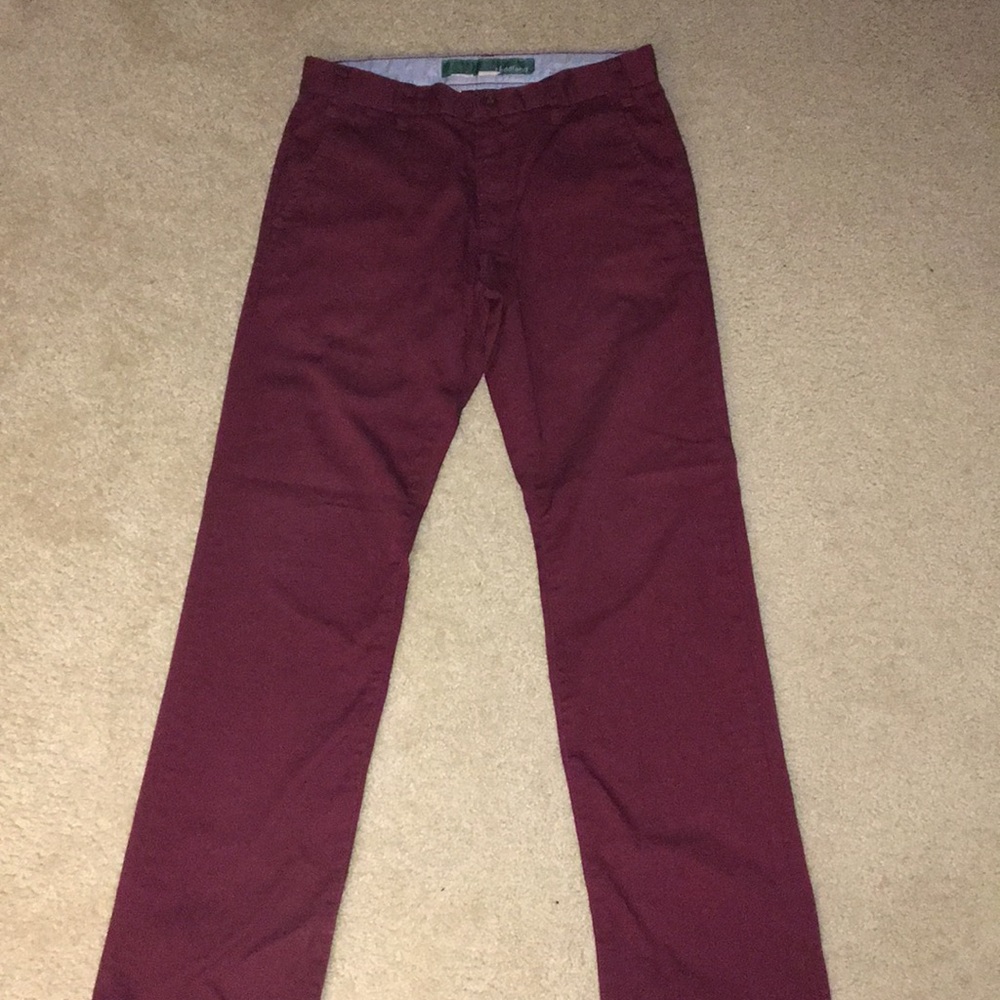 Burgundy Toddland Pants